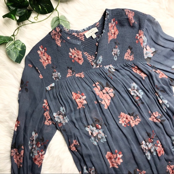 Lucky Brand Tops - Lucky Brand Pleated Blouse